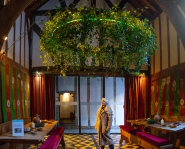 Barley Hall: decked with boughs of holly as Christmas tours commence