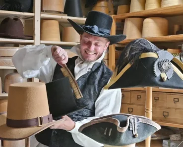 Mens hats through the Georgian Period