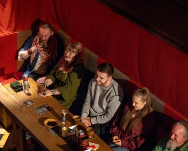 Mead Cocktails and Sagas with Horns of Odin